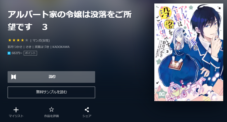 ユーネクスト　アルバート家の令嬢は没落をご所望です